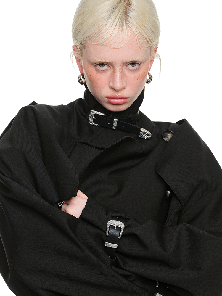 Ultra Short Trench Coat - CHINASQUAD