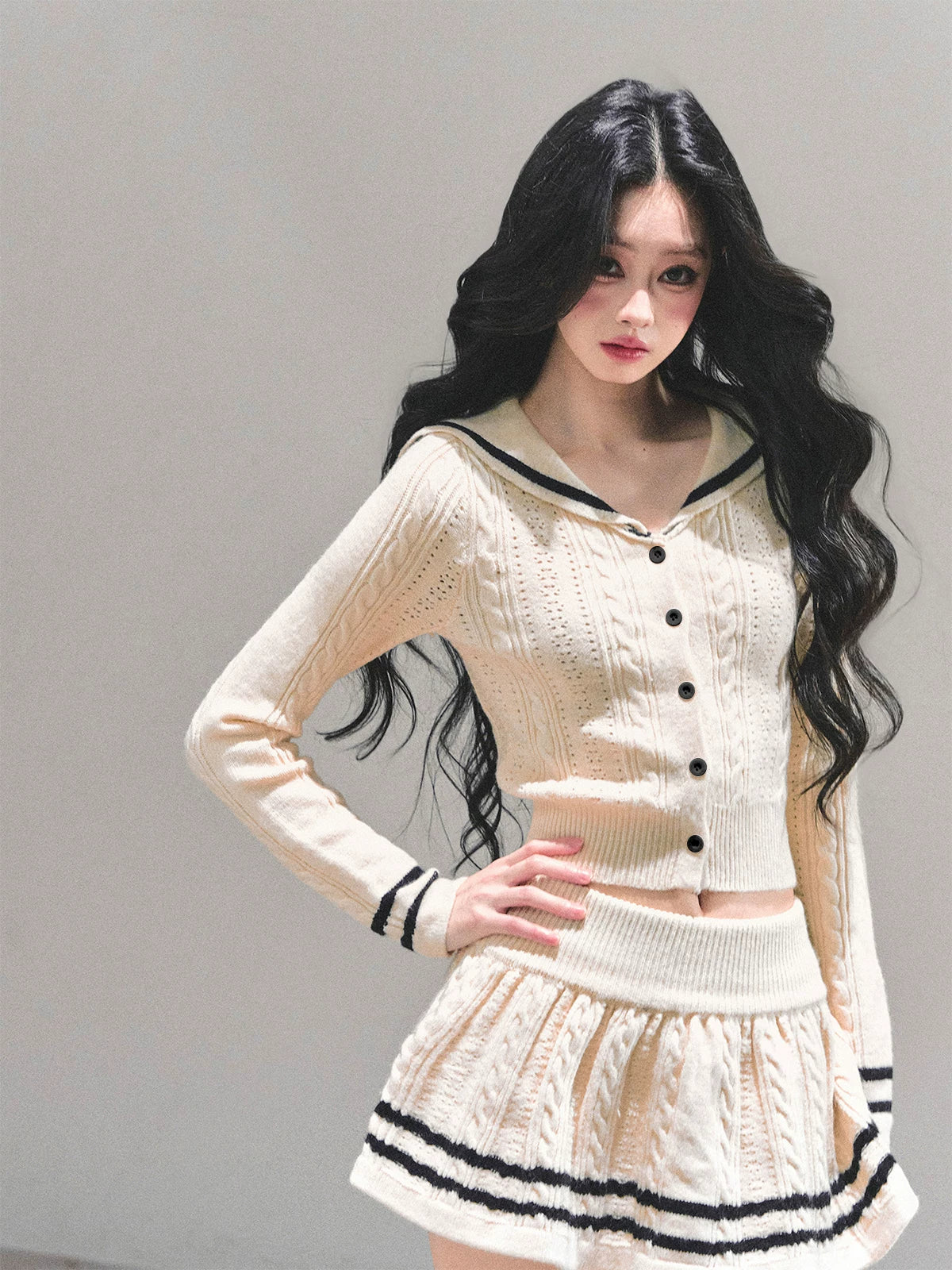 Whispering Evening Breeze Knit Set