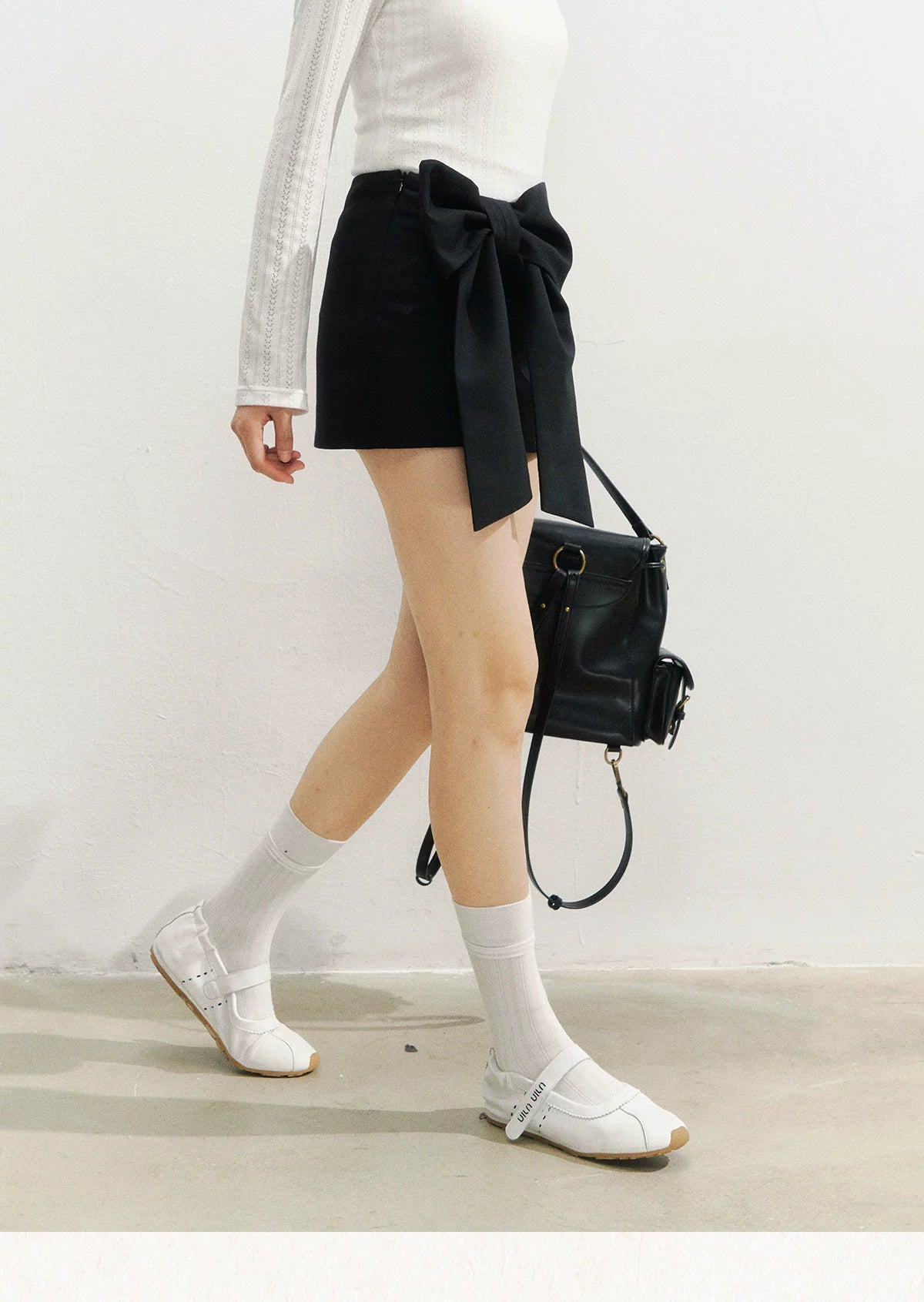 3D Bow Mini Skirt - CHINASQUAD