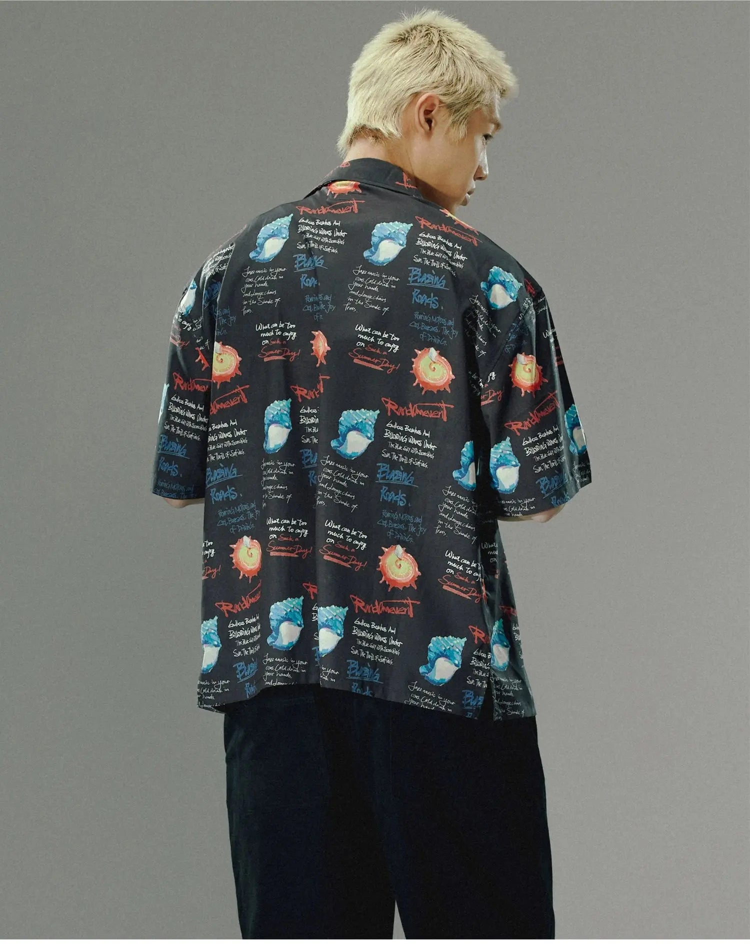 Black & White Graffiti Shirt - CHINASQUAD