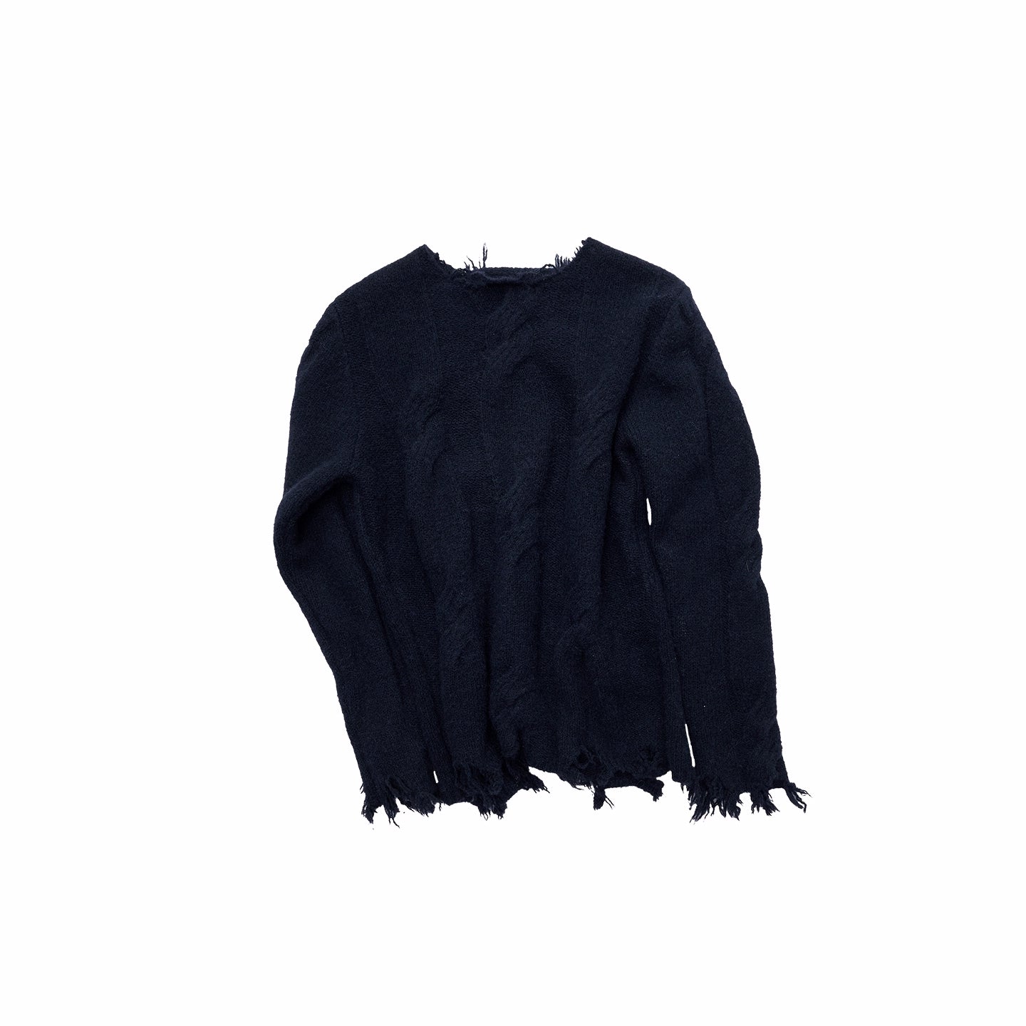 Wool-Blend Textured Oversize Sweater