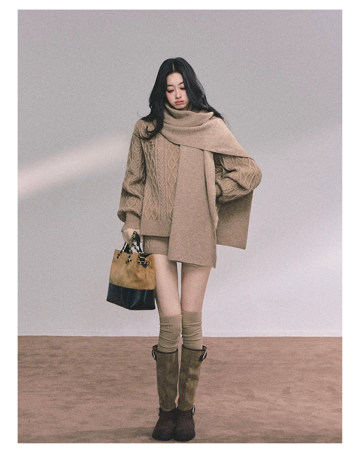 Zurich Student American Knit Three-Piece Set