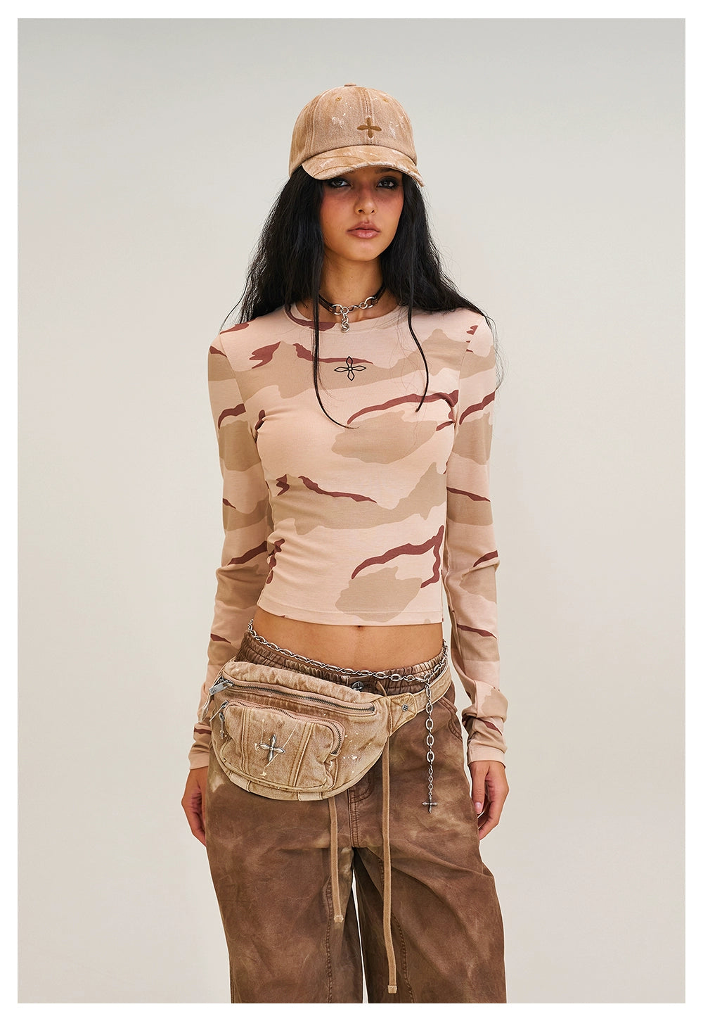 RAGE Washed Mirage Stitch Cross Emblem Edition Utility Cap - CHINASQUAD