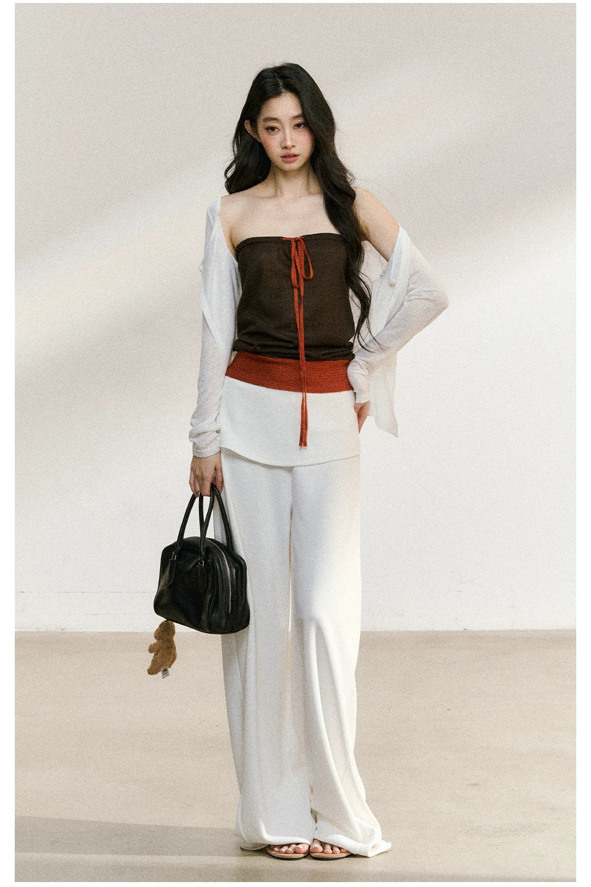 Colorblock Wool-Blend Bandeau - CHINASQUAD