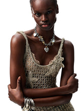 Hand-Crocheted Starfish Strappy Knotted Vest - CHINASQUAD