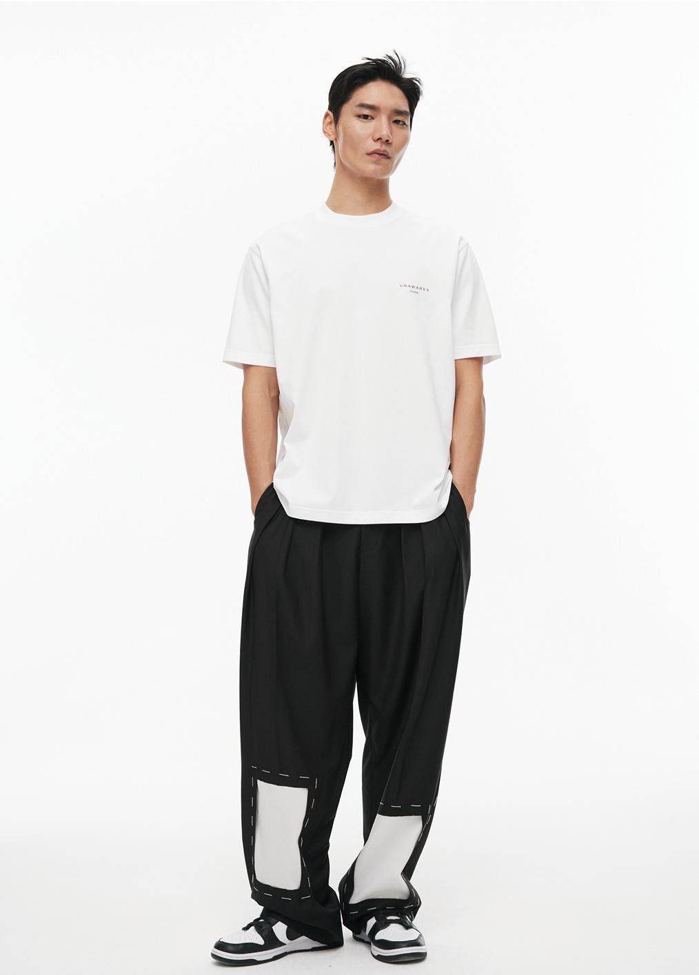 Embroidered Gradient Logo T-shirt - CHINASQUAD