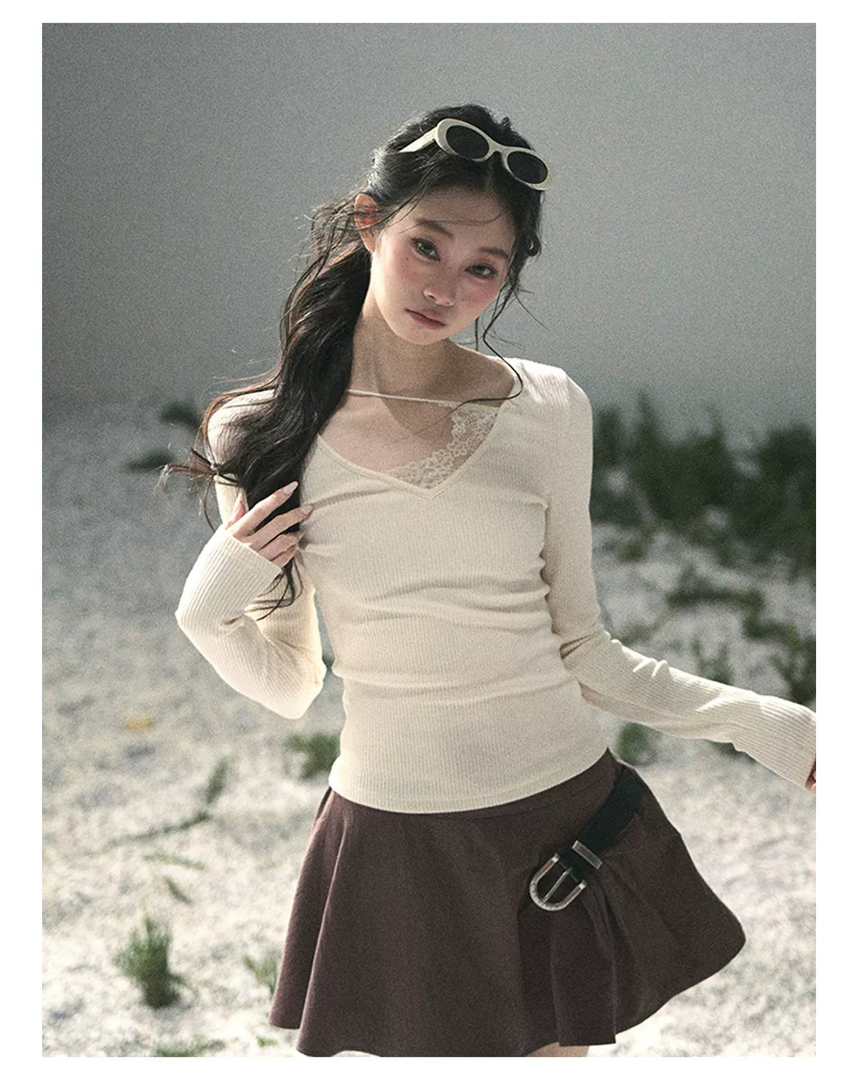 Day & Night Lace Knit Top