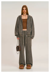 Wild Retro Straight Sweatpants - CHINASQUAD