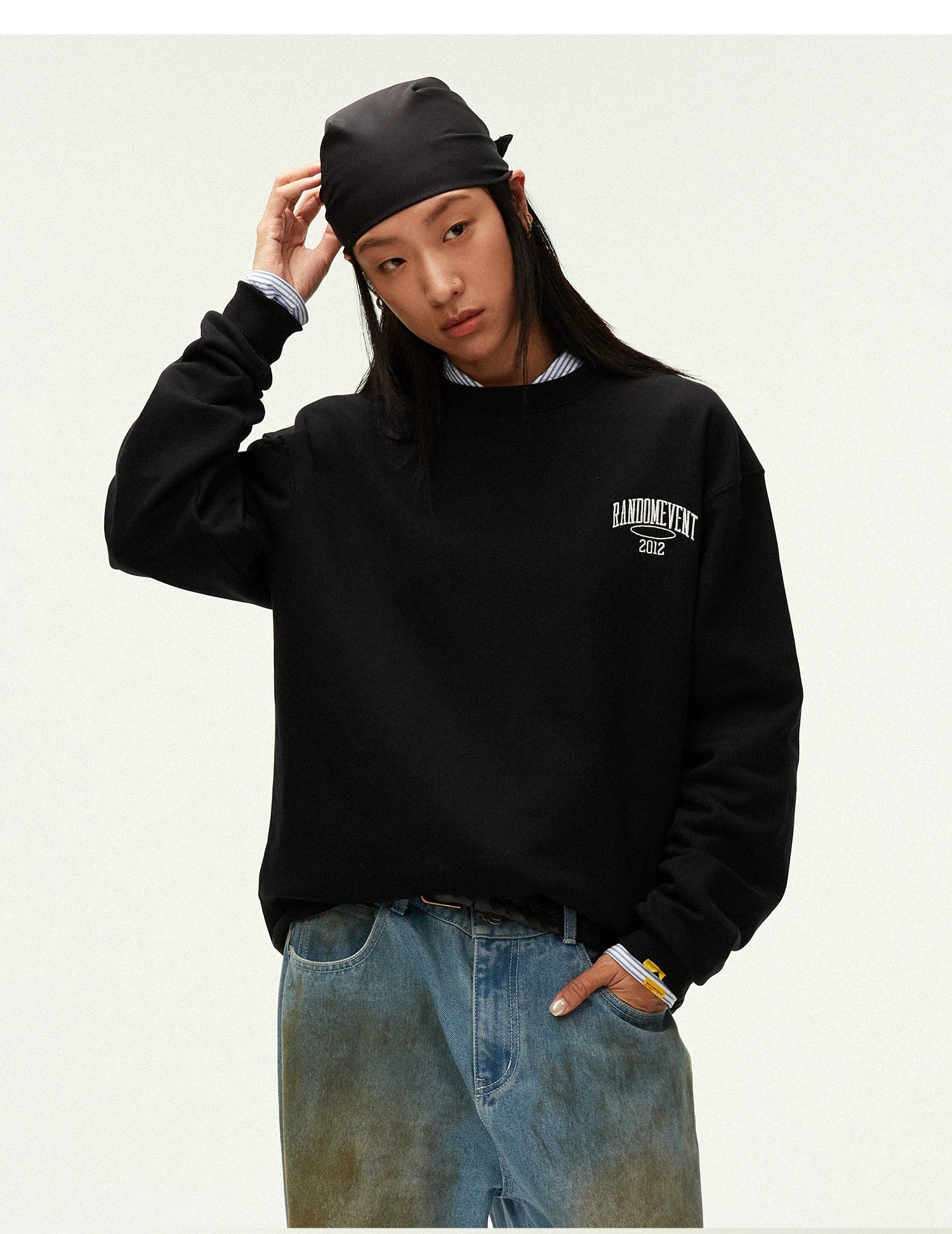 Vintage Logo Crewneck Sweatshirt - CHINASQUAD