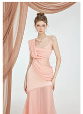 Ayla Slit Full-Skirt Dress - CHINASQUAD