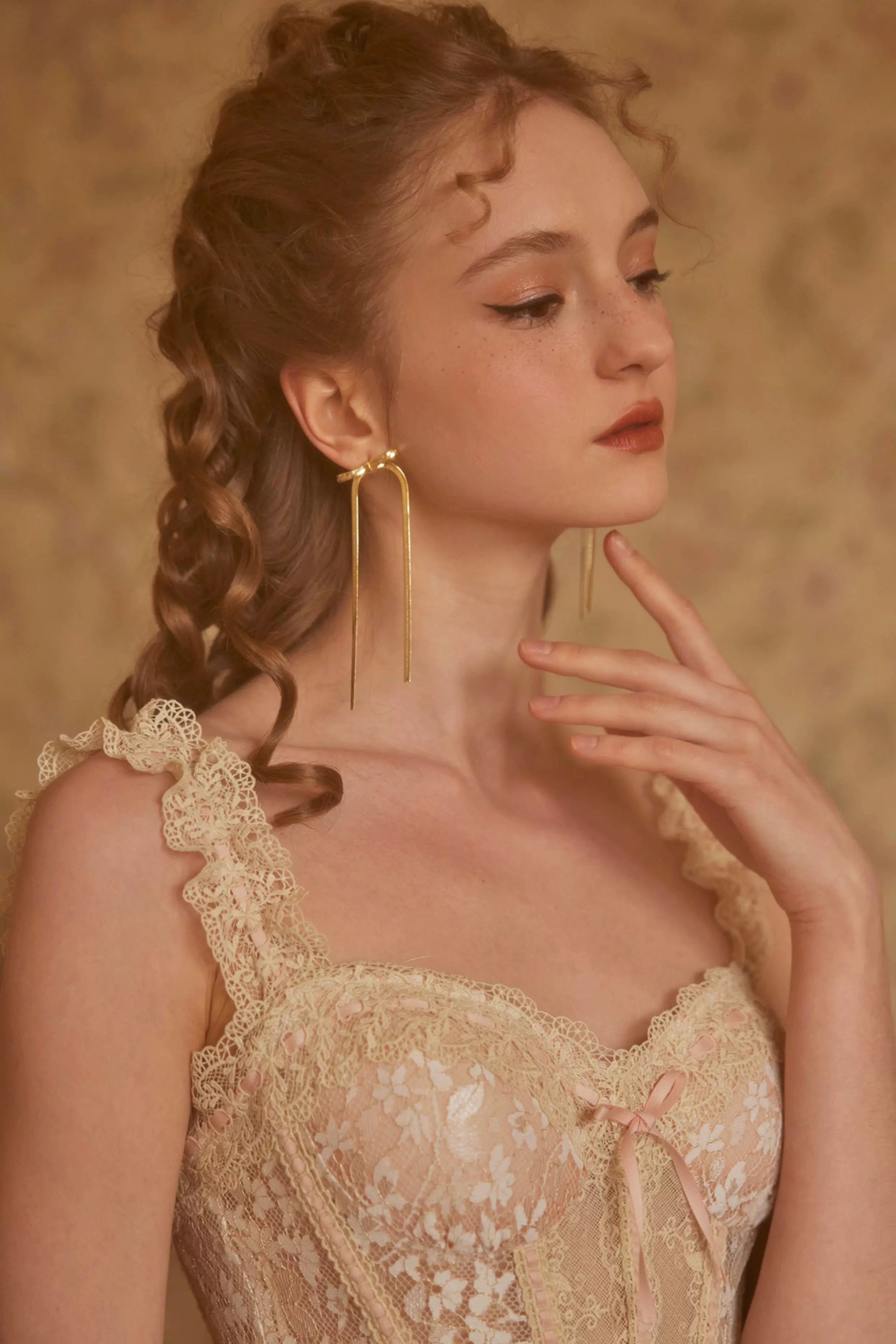 French Heiress Lace Corset Slip Dress