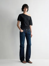 Washed Ultra Low Waist Straight Leg Jeans - CHINASQUAD