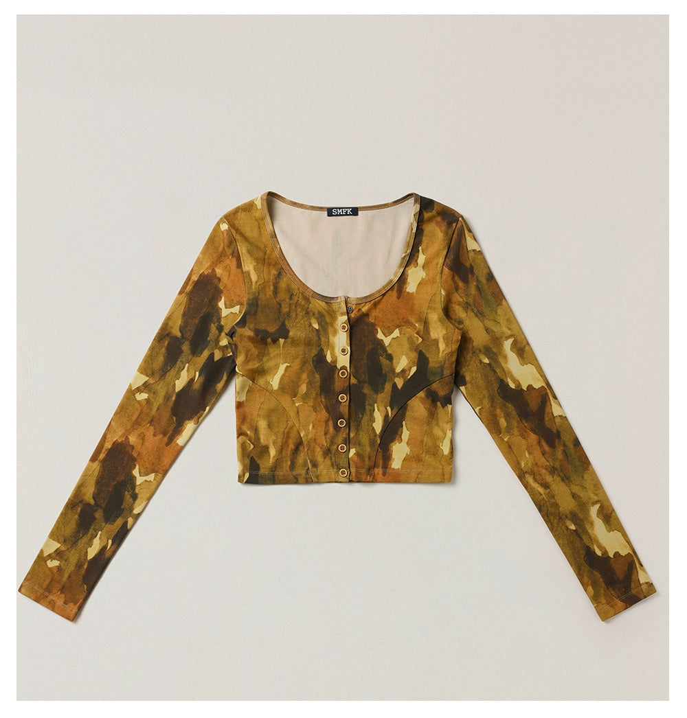 Hurricane Faded Fitted Cardigan - CHINASQUAD