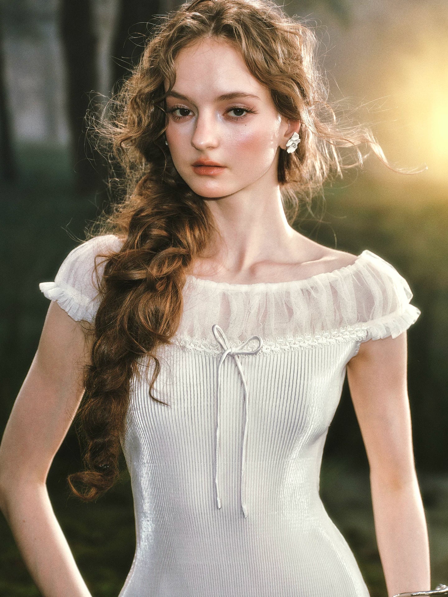 Little White Serpent – French Empire First Love Dress