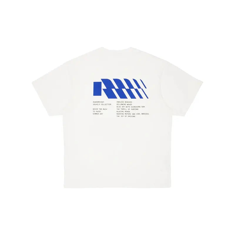 Black & White Printed Crew Neck T-Shirt - CHINASQUAD