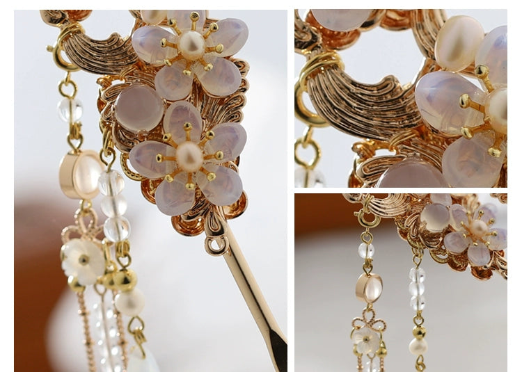 Ming Dynasty Tassels Handmade Hanfu Hairpin - CHINASQUAD