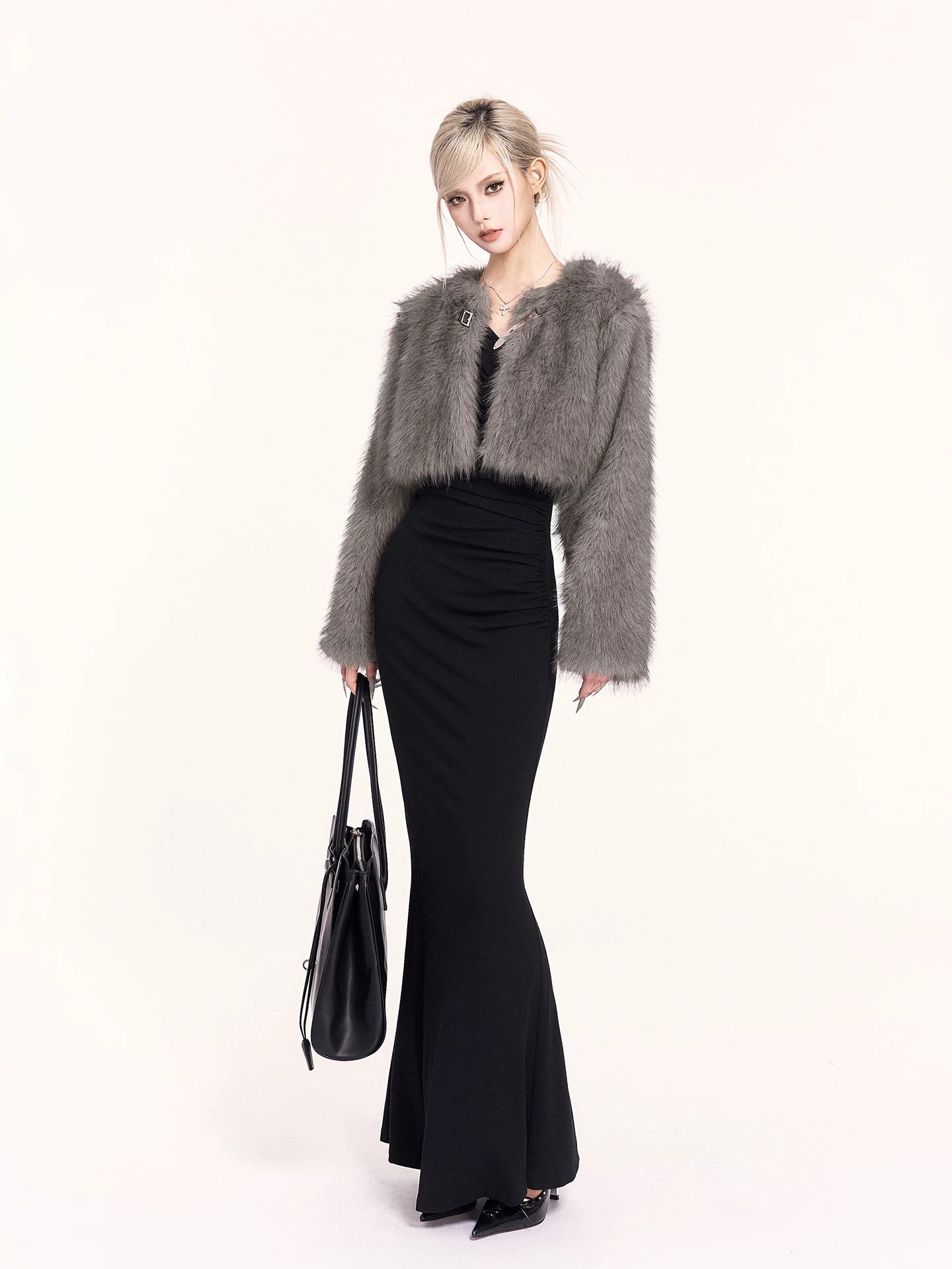 Sculpting Silhouette Muse Mermaid Maxi Dress