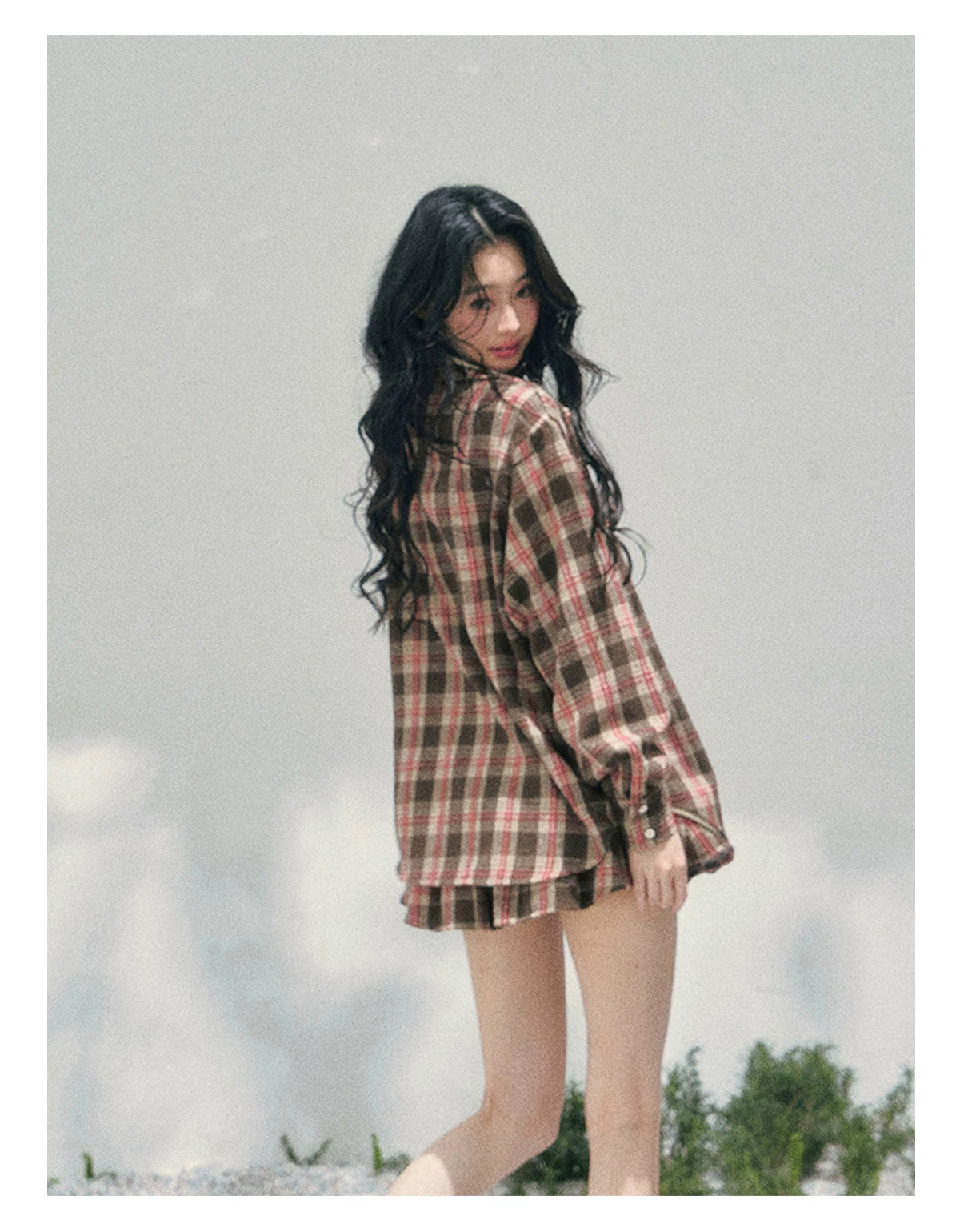 Coffeehouse Vintage Plaid Set