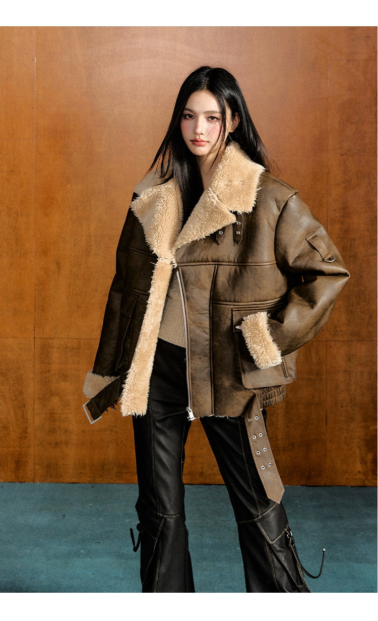 Pocket Fur-lined Jacket - CHINASQUAD