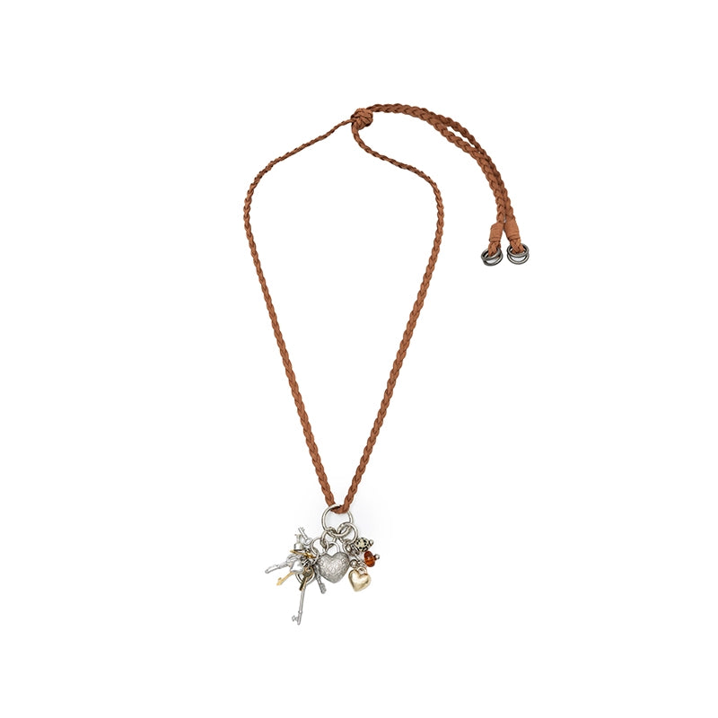 Braided Key Necklace - CHINASQUAD