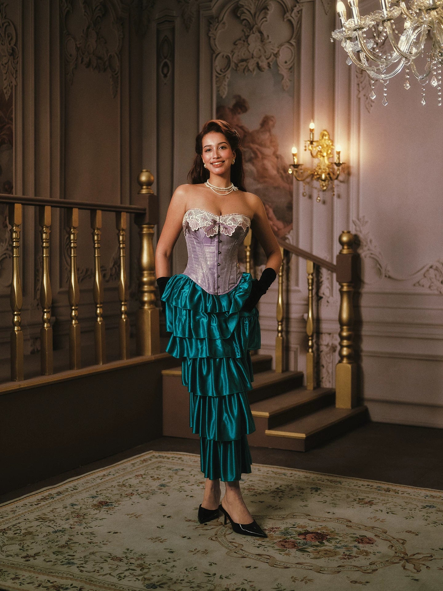 Steffi Princess Corset Set