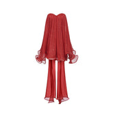 Thiri Chiffon Strapless Mini Dress - CHINASQUAD