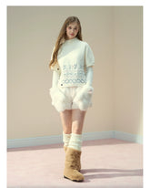 Fair Isle Cape Turtleneck - CHINASQUAD