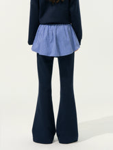 Detachable Spliced Collar Sweatshirt - CHINASQUAD