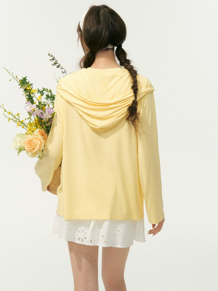 Lazy Style Layered Sun Protection Top - CHINASQUAD