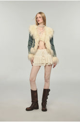 Denim Plush Jacket - CHINASQUAD