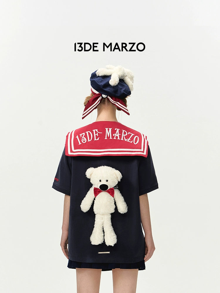 Bear Sailor Dual Piece T-Shirt - CHINASQUAD