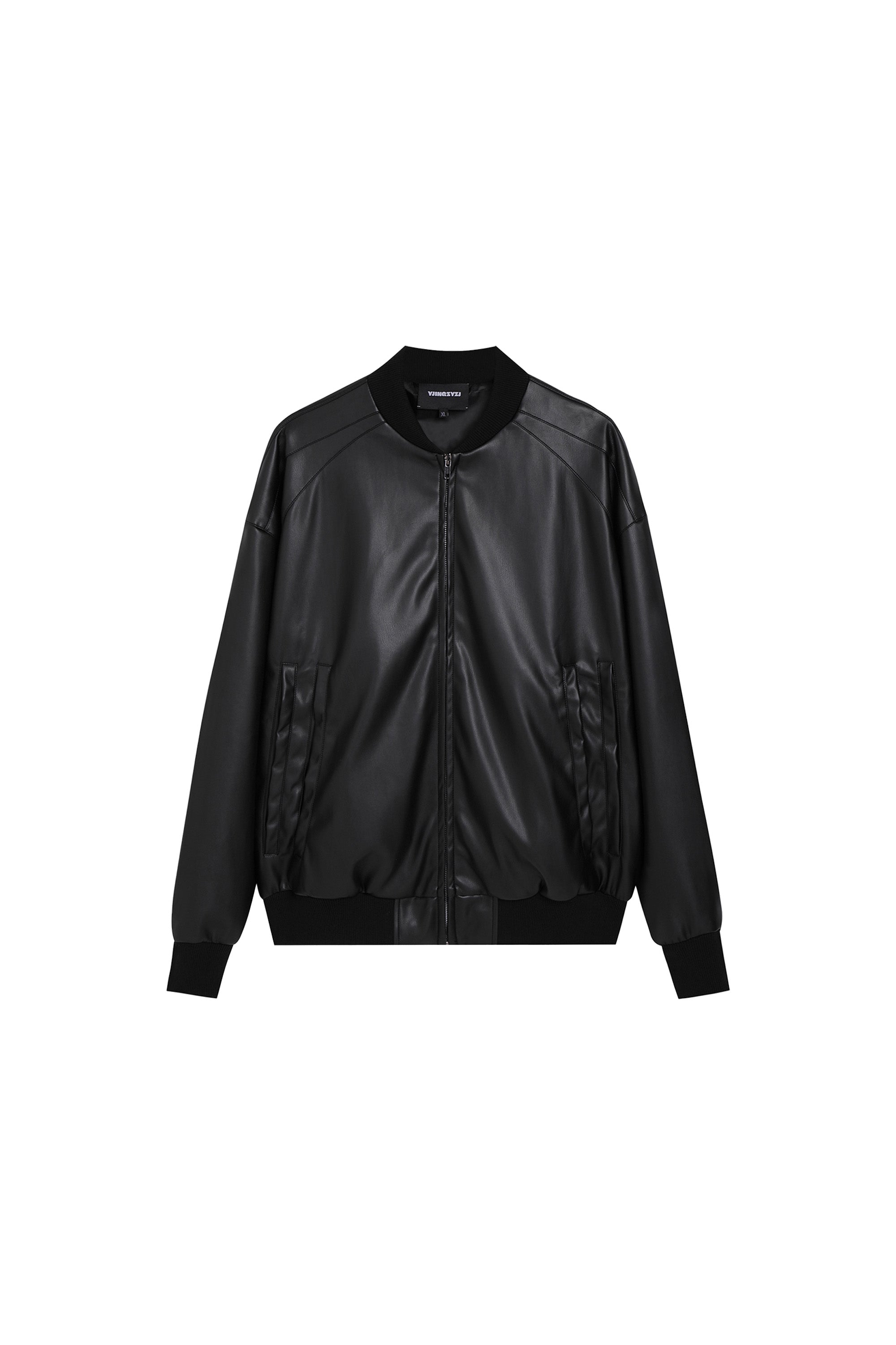 Soft Bomber Leather Jacket
