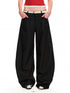 Low-Rise Slim-Fit Loose Wide-Leg Pants - CHINASQUAD
