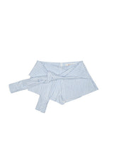 Faux Two-Piece Buttoned Slim Fit Shirt & Skirt Set - CHINASQUAD