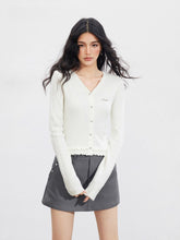 Lace Hollow Knit Cardigan - CHINASQUAD
