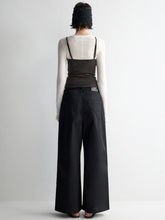 Oversized Tailored Wide-Leg Pants - CHINASQUAD