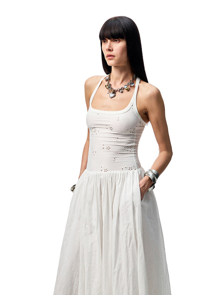 Knit Jacquard Knot Dress - CHINASQUAD