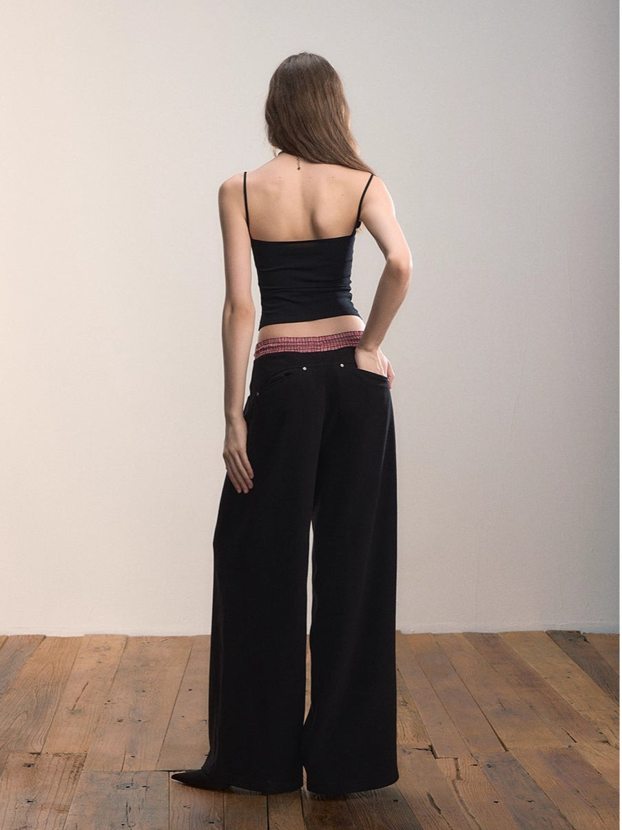 Lace-Trimmed Fitted Camisole - CHINASQUAD