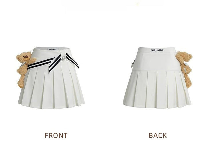 Bear Sailor Skirt - CHINASQUAD