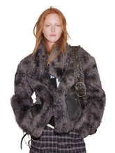 Reversible Shearling Studded Leather Jacket - CHINASQUAD