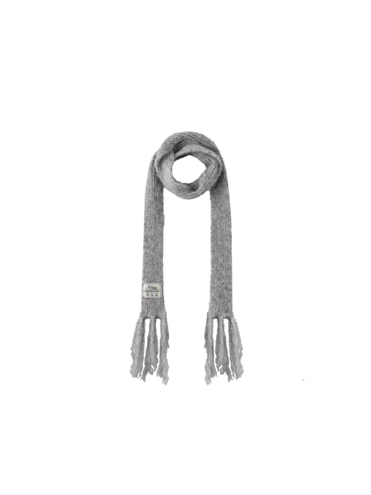 Alpaca Wool Narrow Scarf - CHINASQUAD