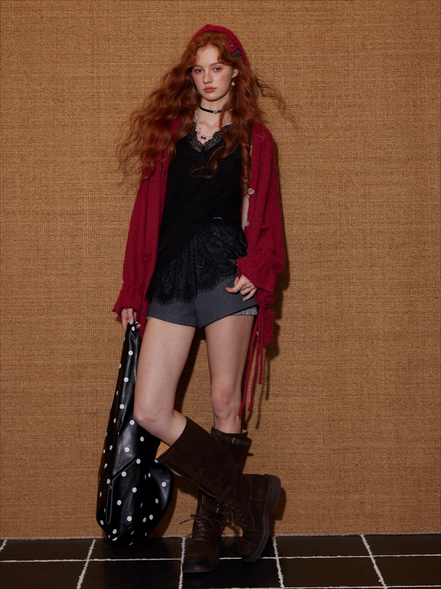 High-Waist Color-Block Layered Pumpkin Shorts - CHINASQUAD