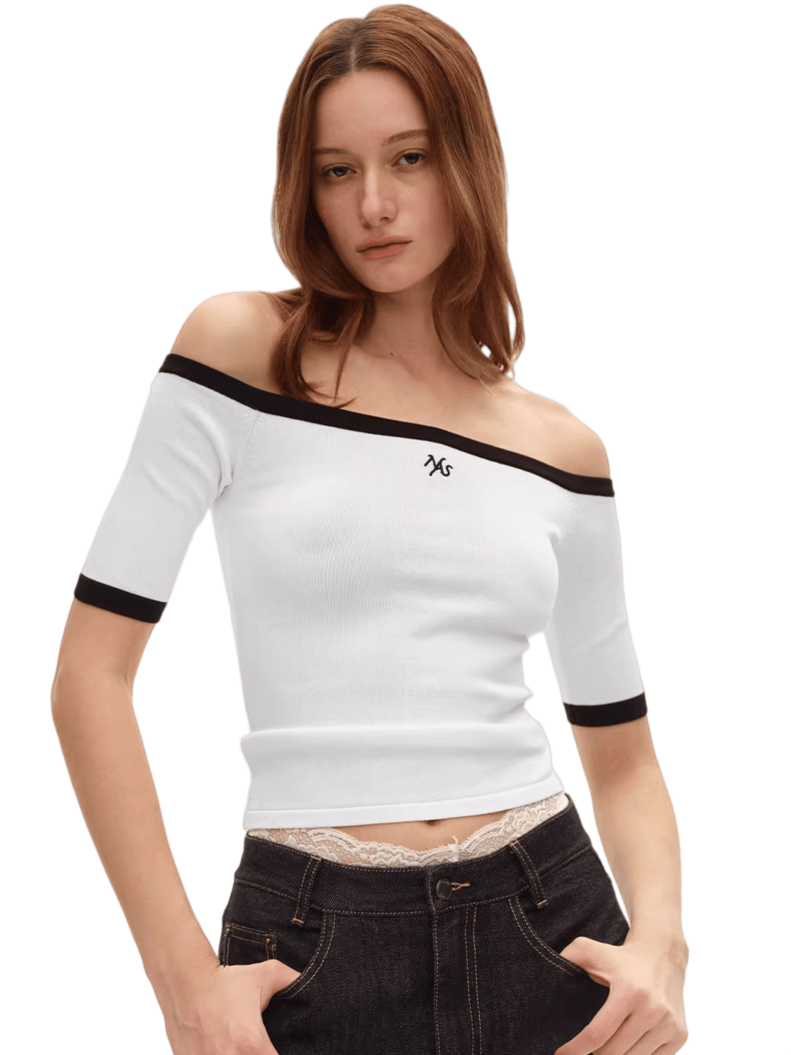 Slimming Flattering Kelly Knit T-Shirt