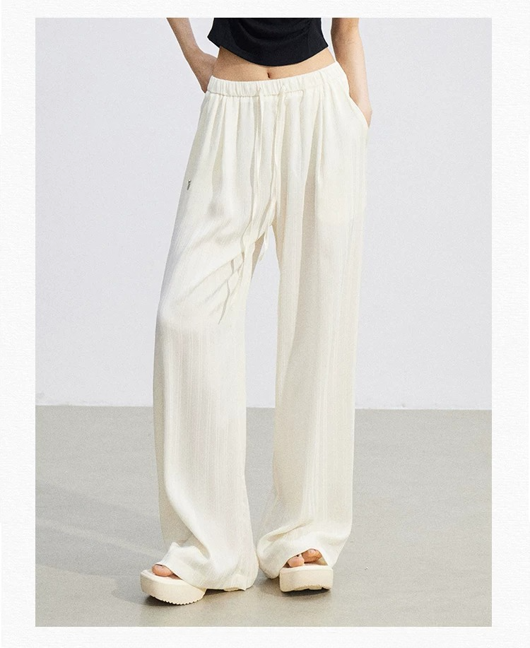 Cooling Touch Wide-Leg Lounge Pants