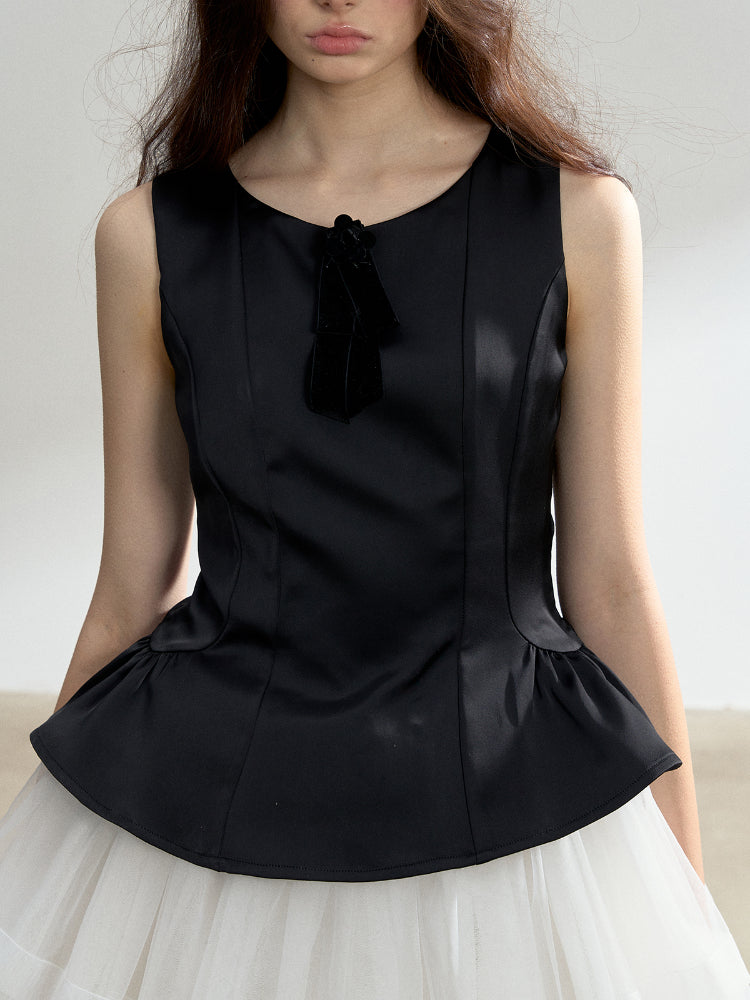 Satin Lace Ballet Dress - CHINASQUAD