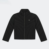 Black & Silver Hurricane Oversized Down Jacket - CHINASQUAD