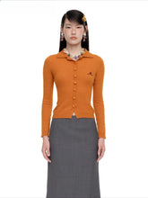 Collared Wool-Blend Fitted Knit Cardigan - CHINASQUAD