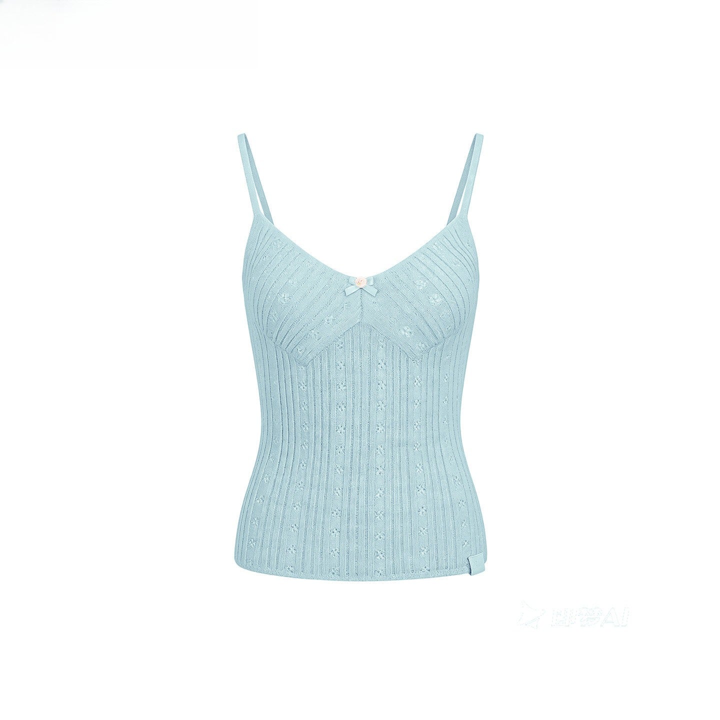 Knit Cardigan & Camisole Two-Piece Set