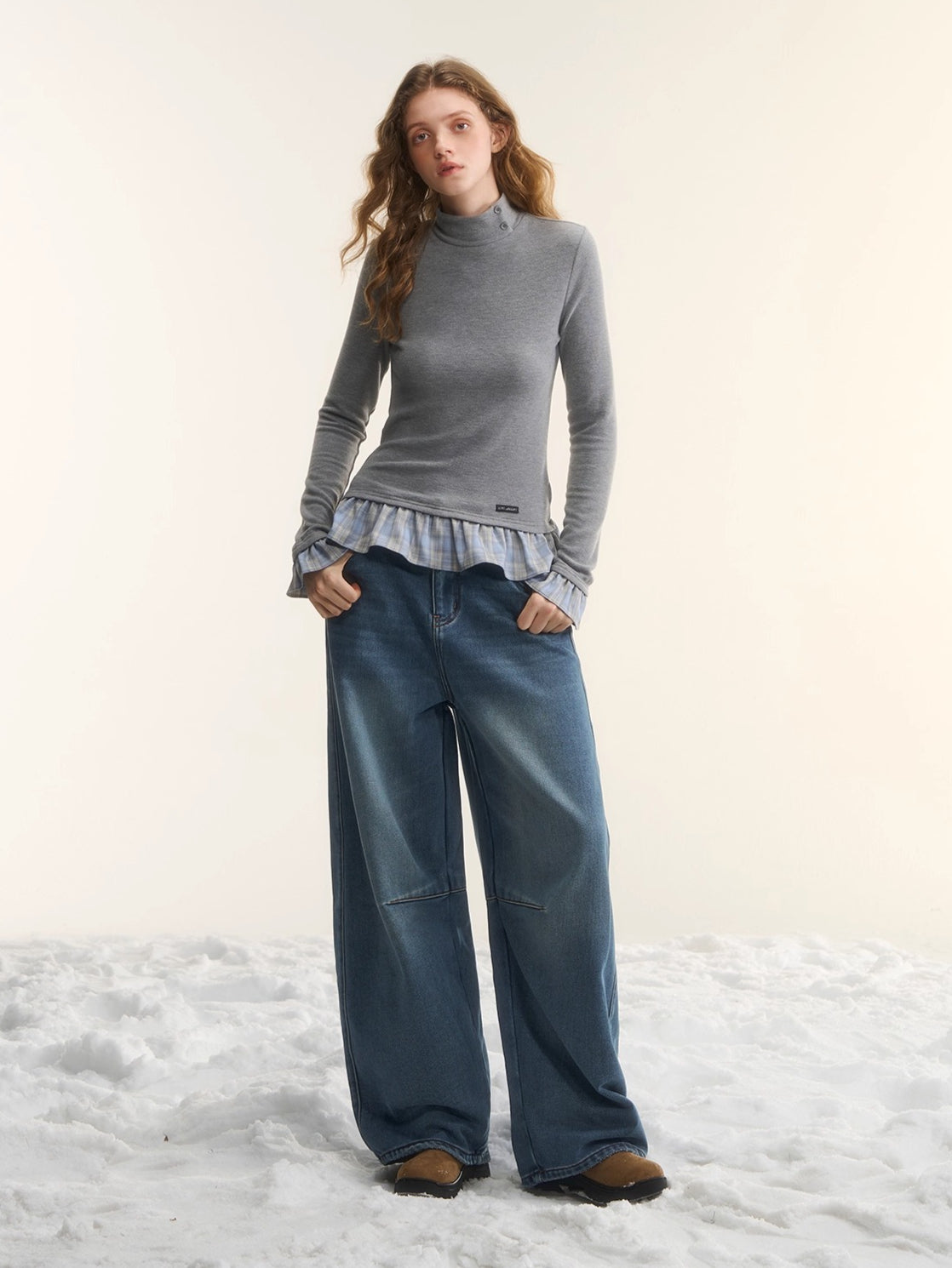 High-Neck Slim-Fit Base Layer Turtleneck