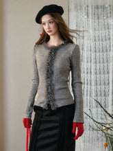 Elastic Knit Cardigan Base Sweater - CHINASQUAD